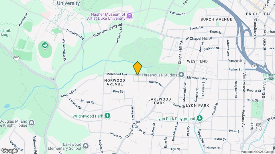 1931 Morehead Ave Map and Location Details
