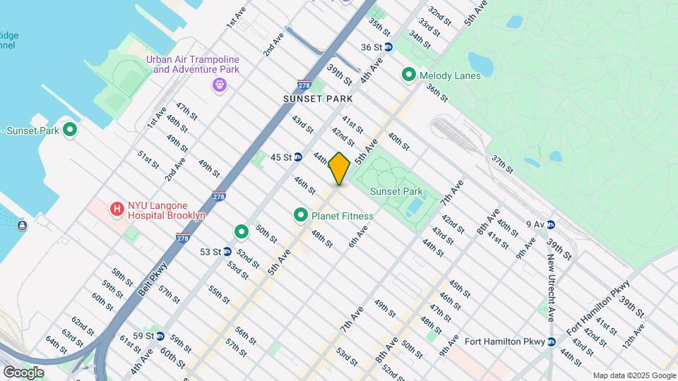 4425 5th Ave Mapa y Detalles de la Ubicación