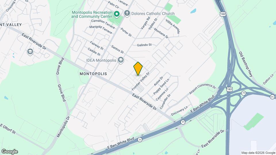 1711 Arcilla St Map and Location Details