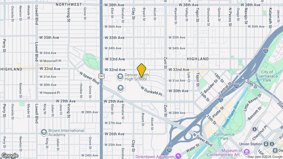 2551 W Caithness Pl Mapa y Detalles de la Ubicación