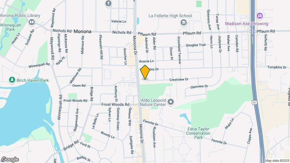 5701 Bjelde Ln Map and Location Details