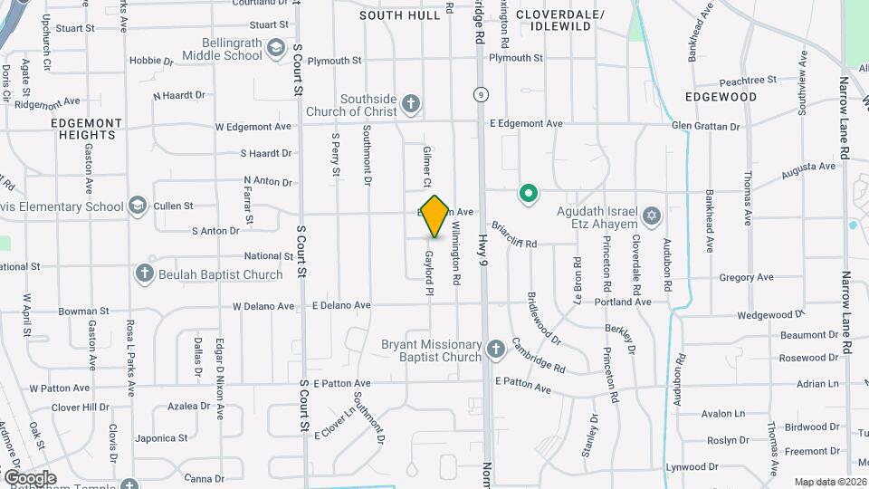 3533 Gaylord Pl Map and Location Details