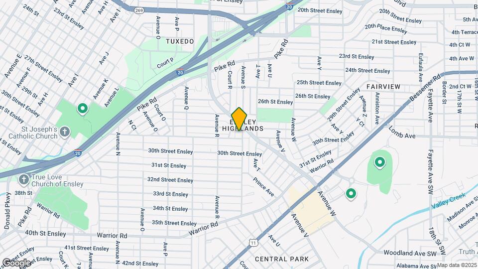 2820 Avenue S Map and Location Details