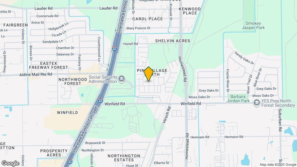 5731 Easthampton Dr Map and Location Details