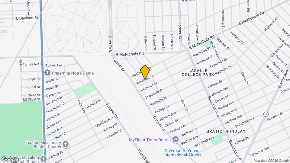 11074 Kennebec St Map and Location Details