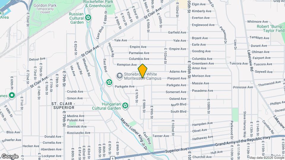 9508 Pierpont Ave, Unit DOWN Map and Location Details