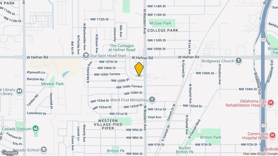 1113 NW 105th St Map and Location Details