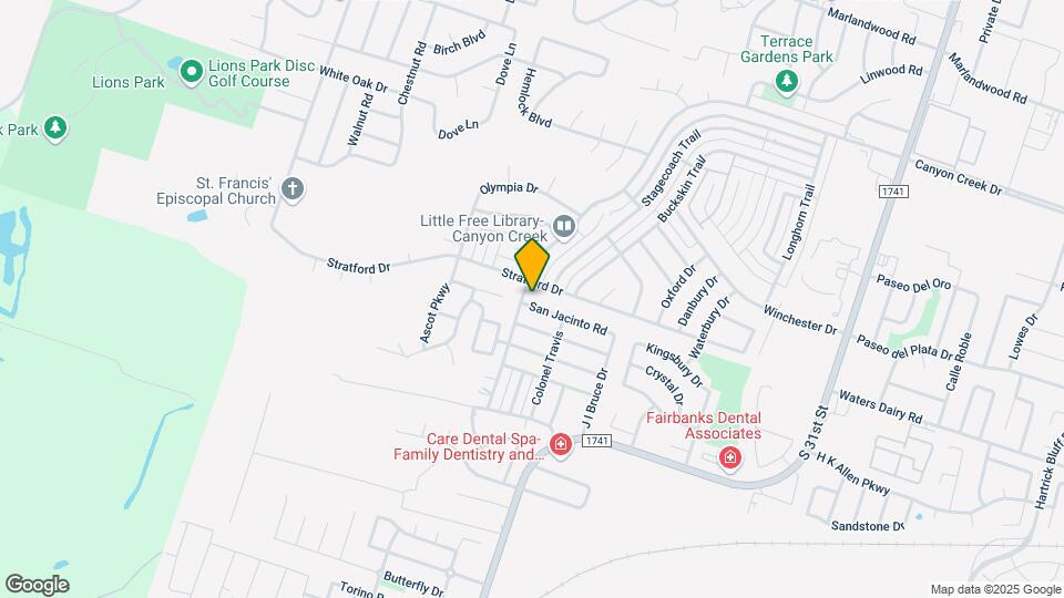 2910 San Jacinto Rd Map and Location Details