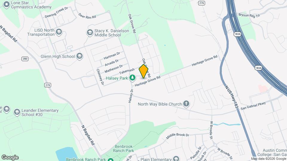 644 Heritage Grove Rd Map and Location Details