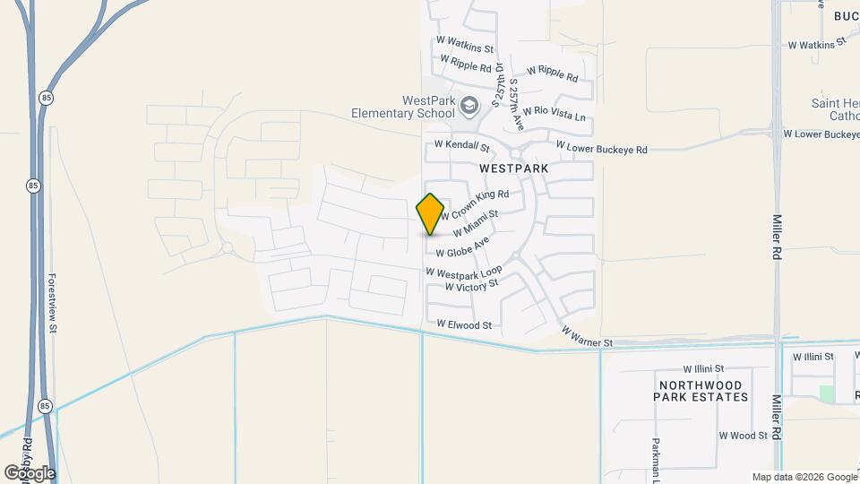 25873 W Miami St Mapa y Detalles de la Ubicación