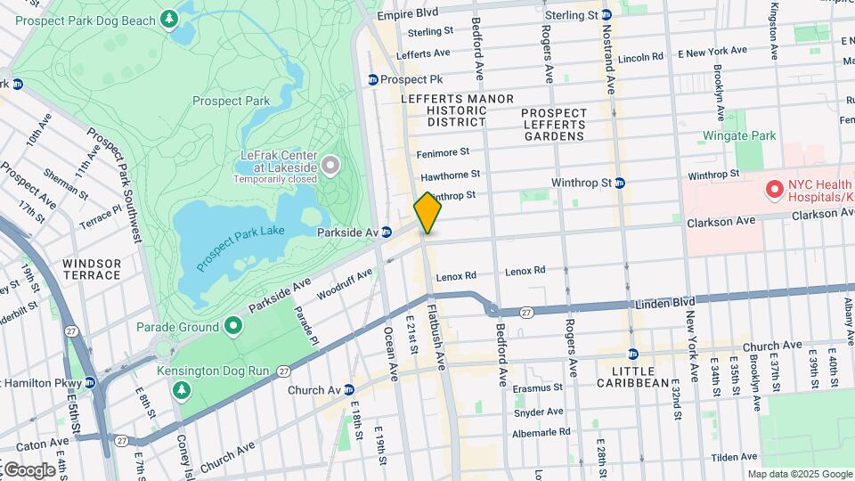 737 Flatbush Ave Map and Location Details