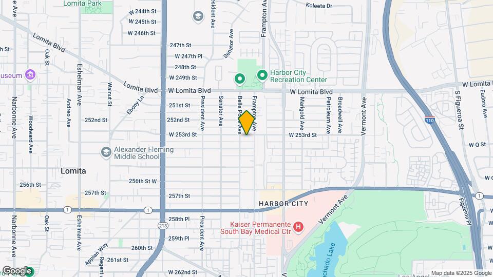 253rd St Map and Location Details