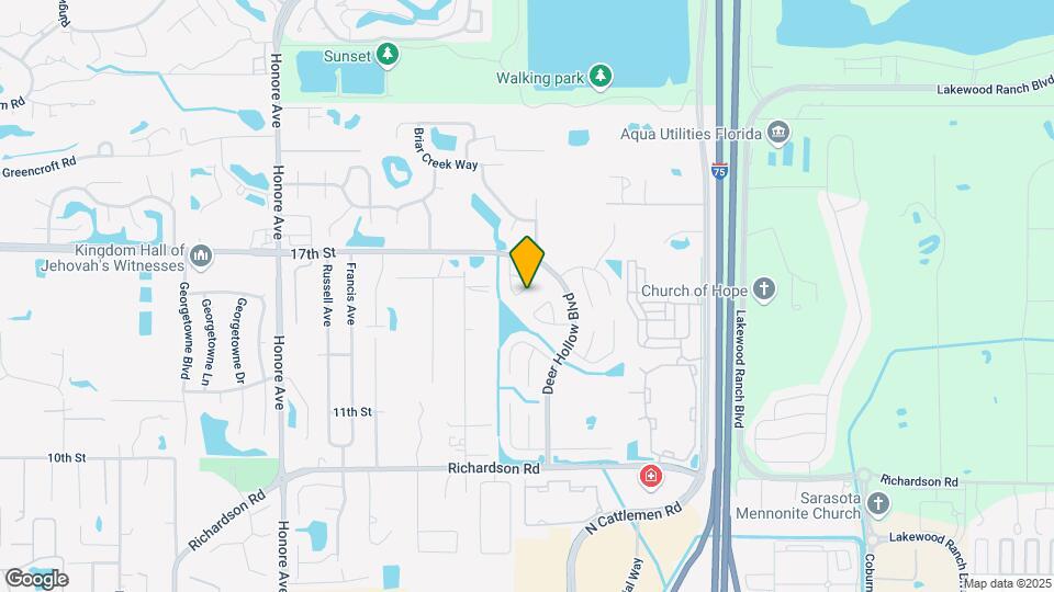 1535 Bay Hill Cir Map and Location Details
