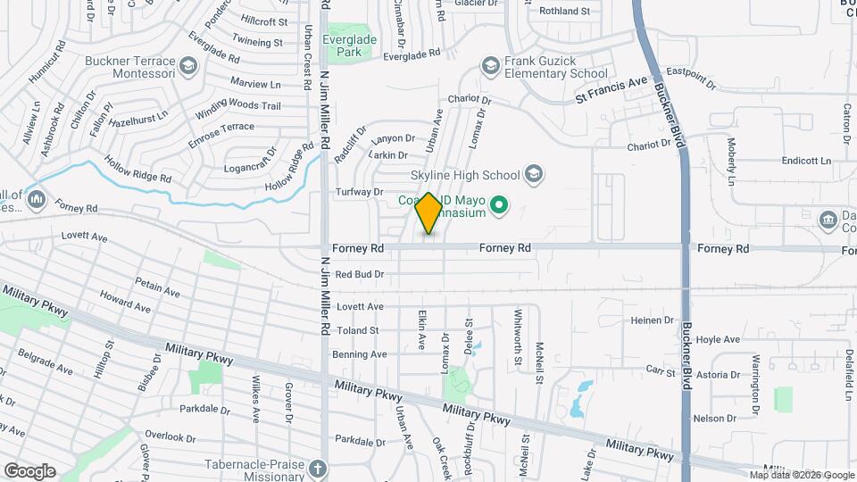 4704 Berridge Ln Map and Location Details