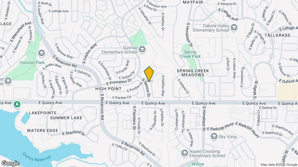 4215 S Gibraltar St Map and Location Details