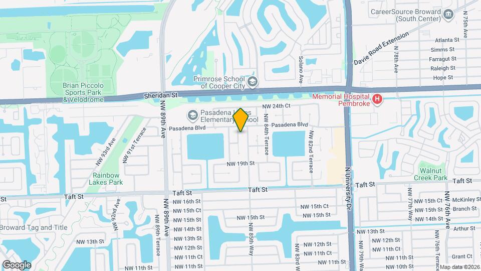 2021 NW 86th Ave Map and Location Details