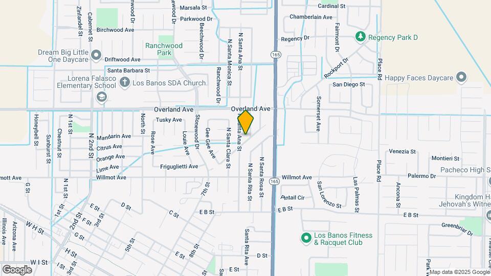 1218 Santa Maria St Map and Location Details
