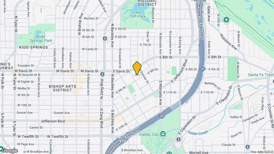 409 E 9th St Mapa y Detalles de la Ubicación