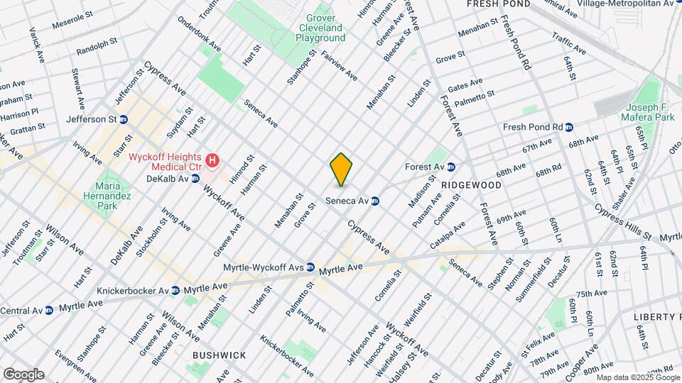 17-33 Linden St Mapa y Detalles de la Ubicación