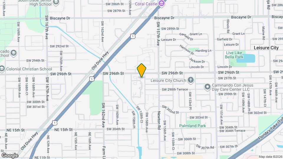 29617 SW 158th Ct Map and Location Details