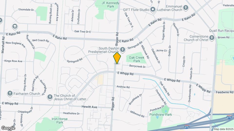 5400 Bigger Rd Map and Location Details