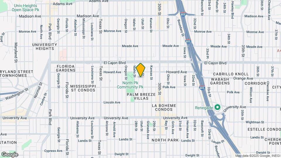 4152 Utah St Mapa y Detalles de la Ubicación