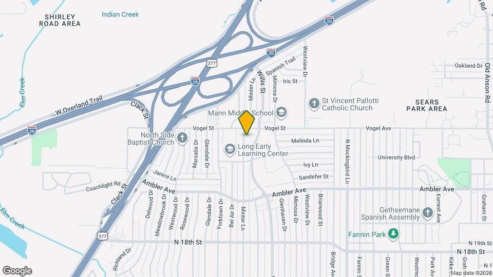 Willow Park Apartments Mapa y Detalles de la Ubicación