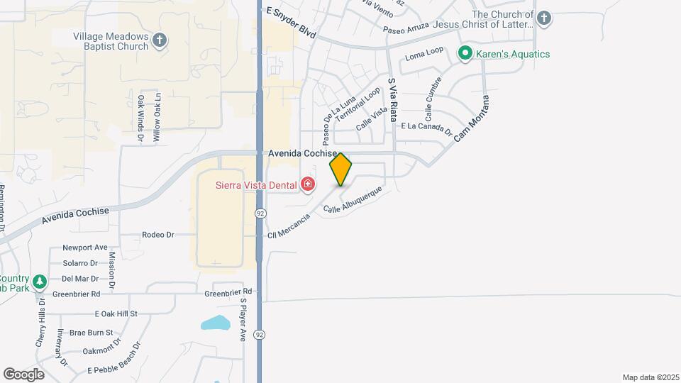 2112 Calle Sabo Map and Location Details