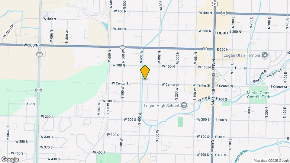 375 W Center St Map and Location Details