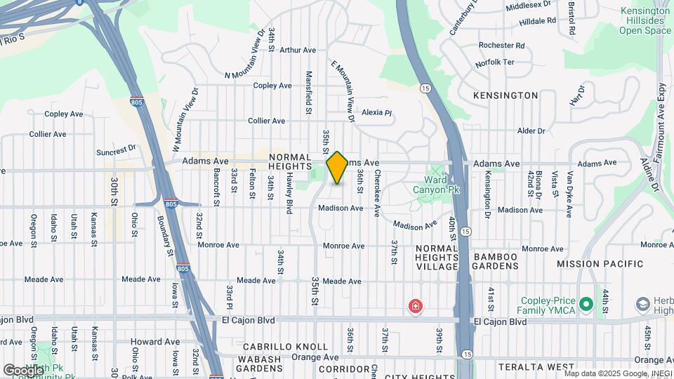 4640 Wilson Ave Map and Location Details