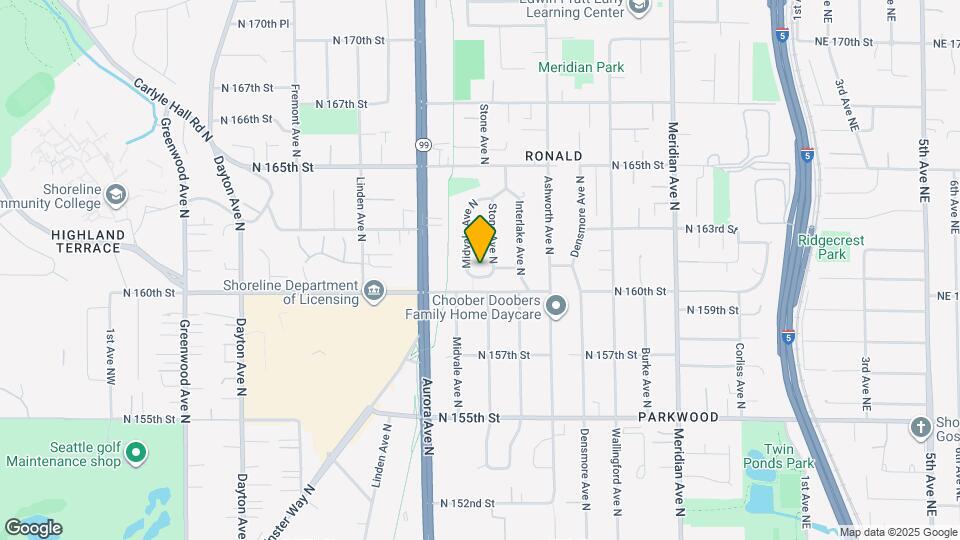 1216 N 161st St Map and Location Details