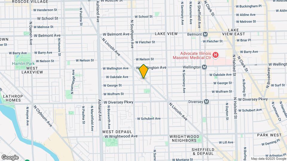 2924 N Lincoln Ave Mapa y Detalles de la Ubicación