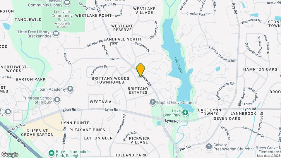 7321 Leesville Rd, Unit C Mapa y Detalles de la Ubicación