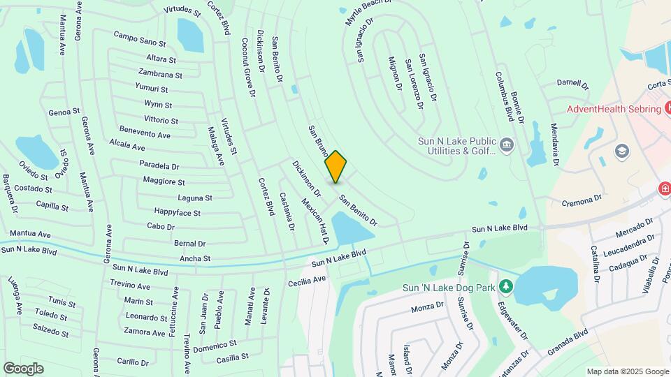 6981 San Benito Dr Map and Location Details