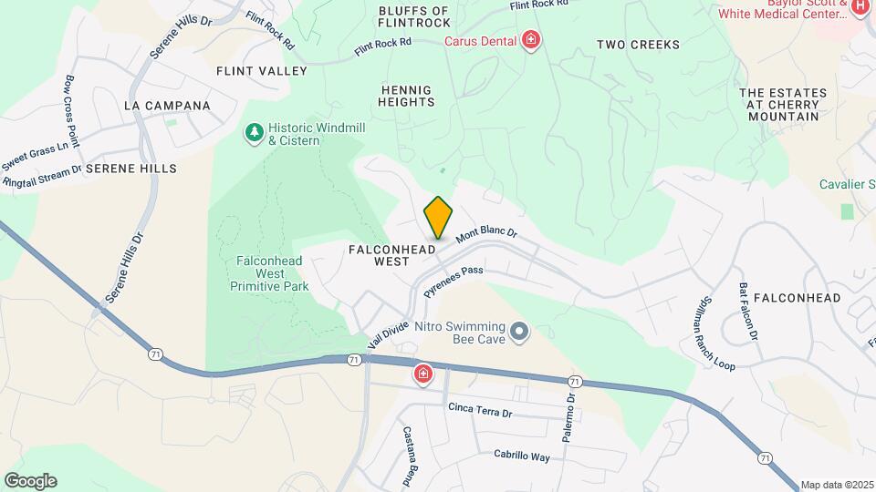 16008 Zagros Way Mapa y Detalles de la Ubicación