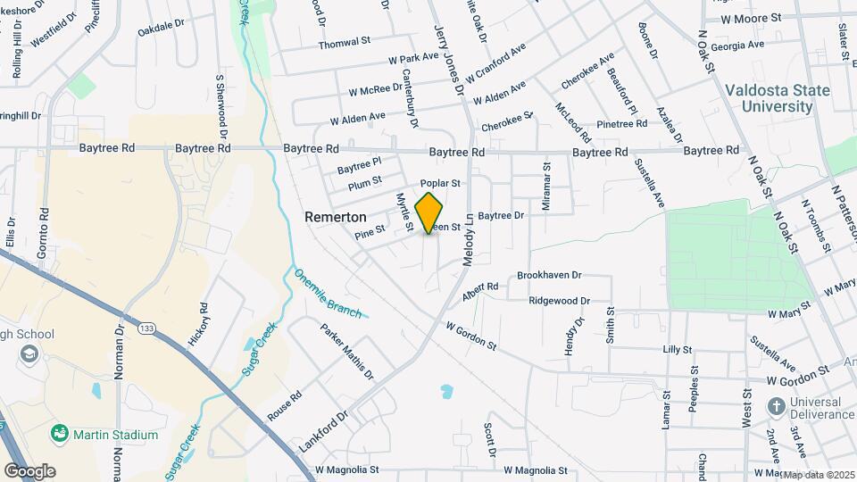 1538 Woodard St Map and Location Details