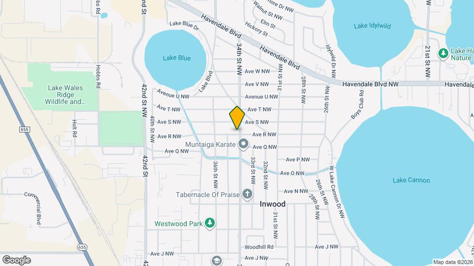 3401 Ave R NW Map and Location Details