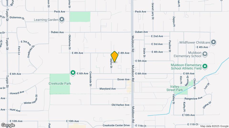 501 Idaho St Map and Location Details