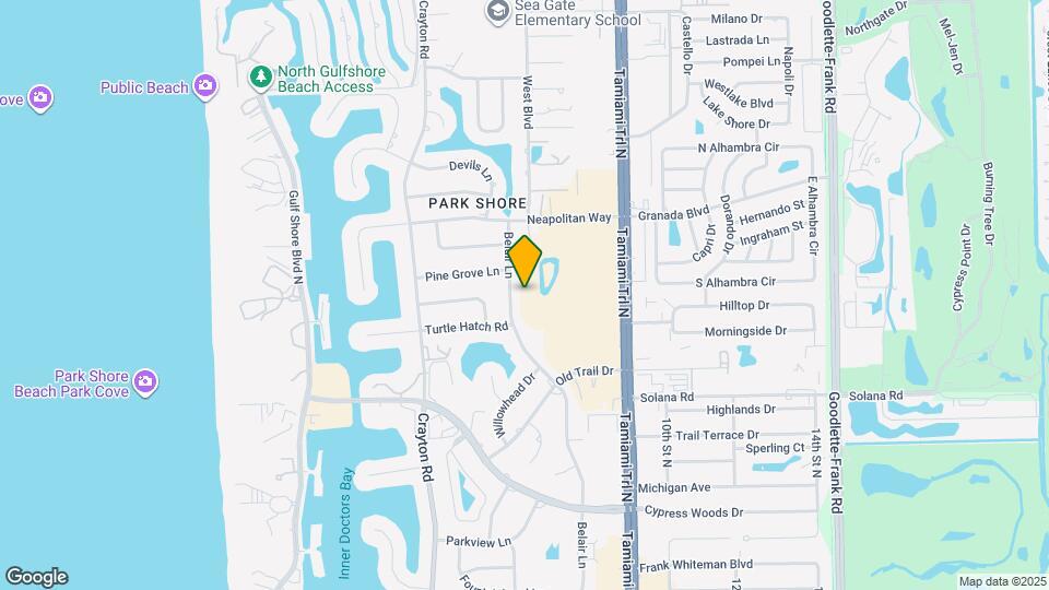 4150 Belair Ln Map and Location Details