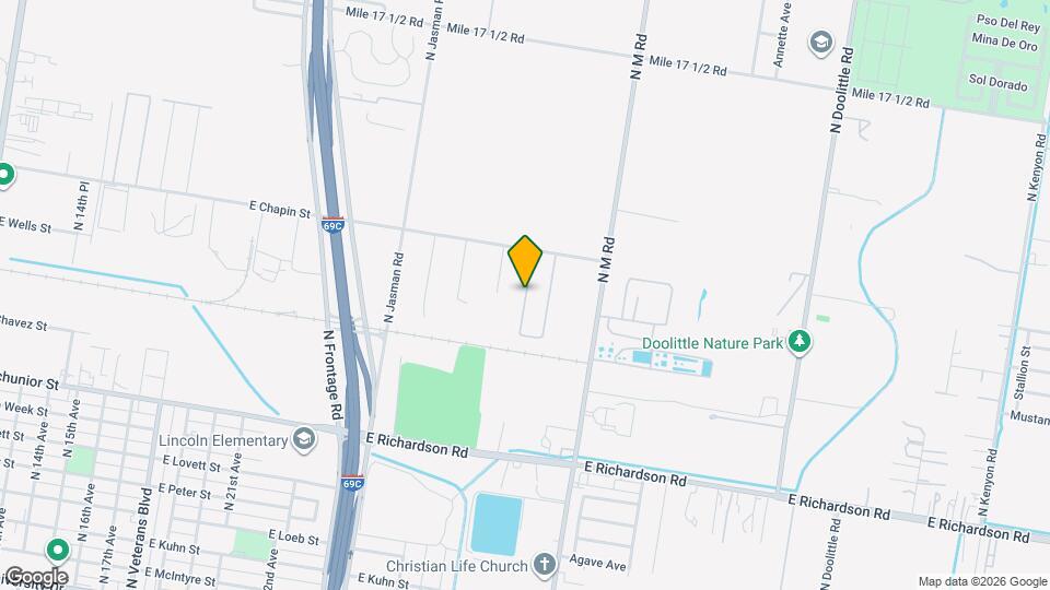 21 N Abesam Ave Map and Location Details