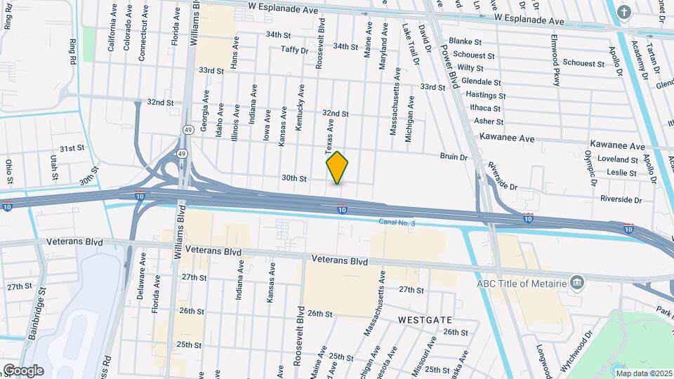 2913 Tennessee Ave Map and Location Details