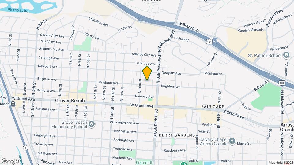 1691 Brighton Ave Map and Location Details