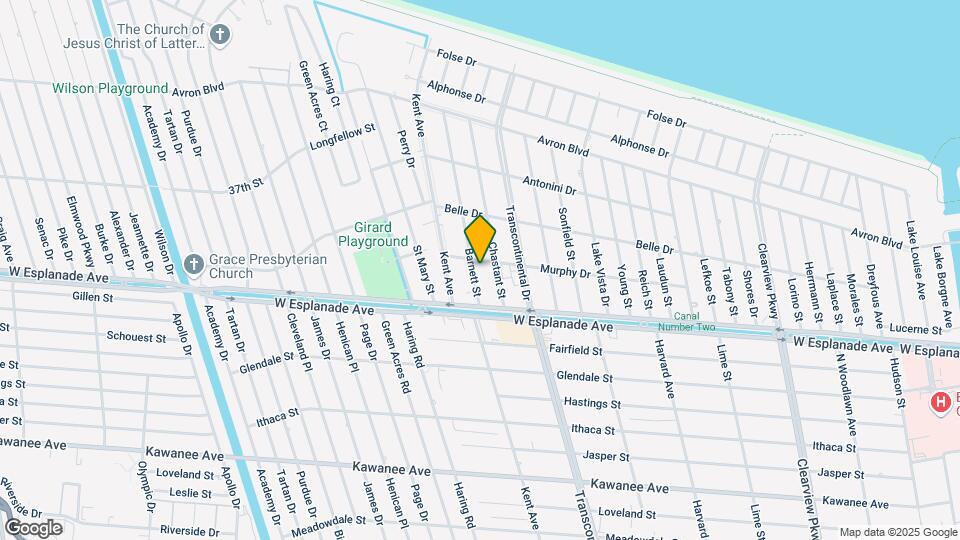 4433 Barnett St Map and Location Details
