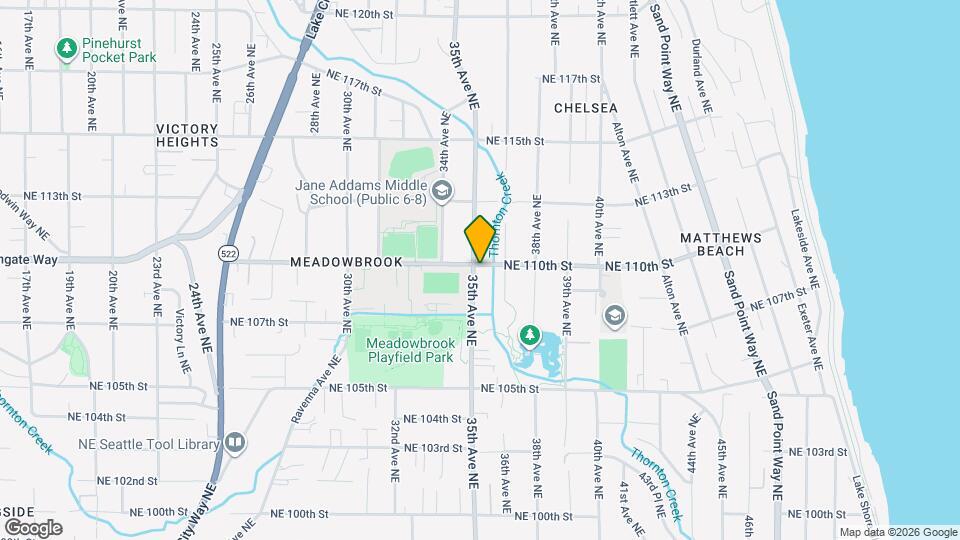 3503 NE 110th St Map and Location Details