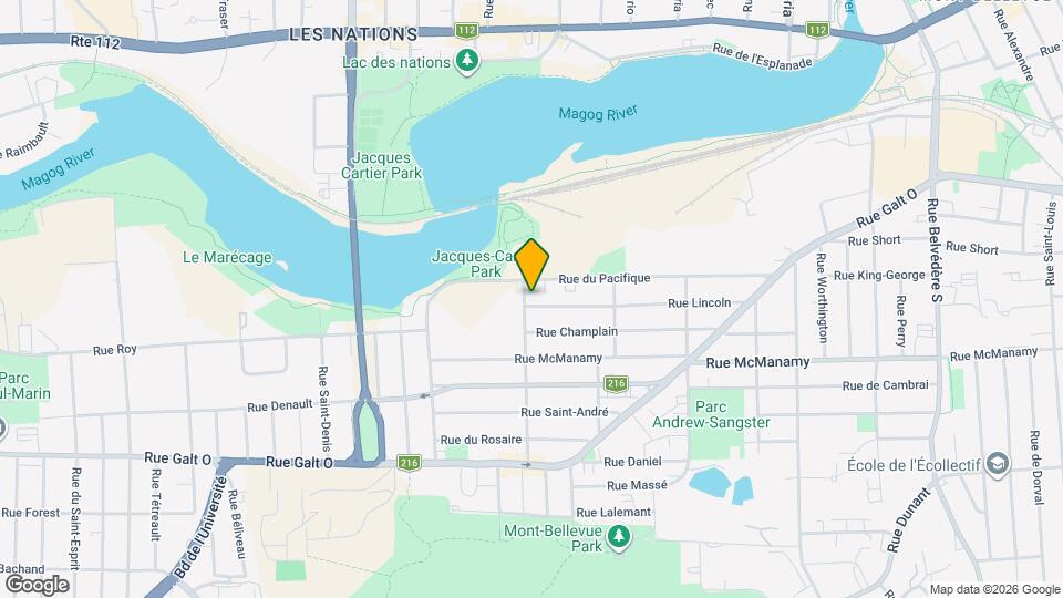 1465 Lincoln Rue Map and Location Details