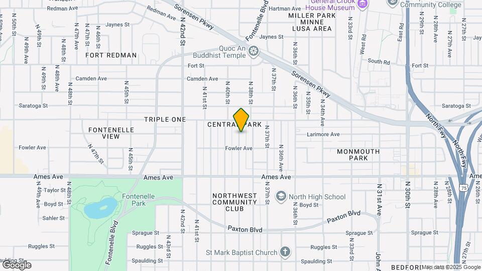 4721 N 39th St Mapa y Detalles de la Ubicación