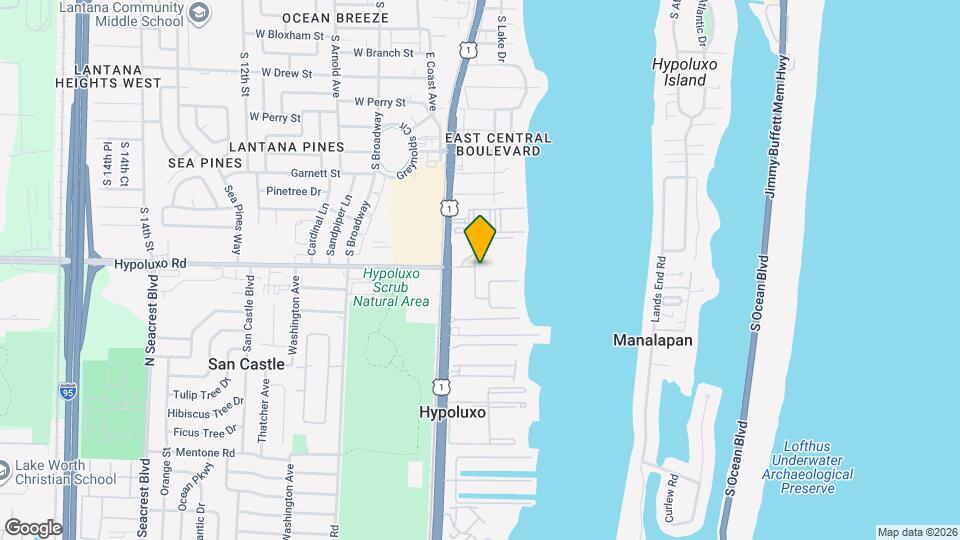 102 Half Moon Cir, Unit G2 Map and Location Details