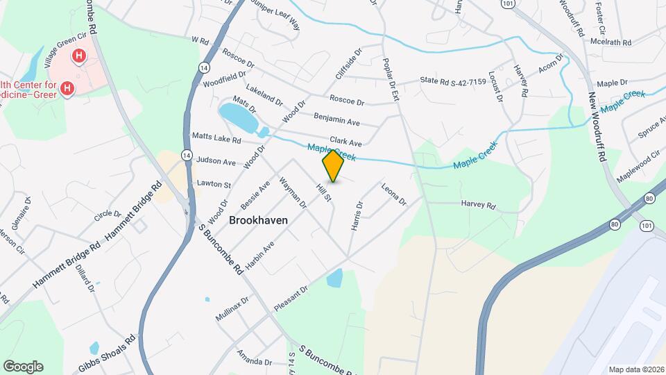 100 Douglas Dr Mapa y Detalles de la Ubicación