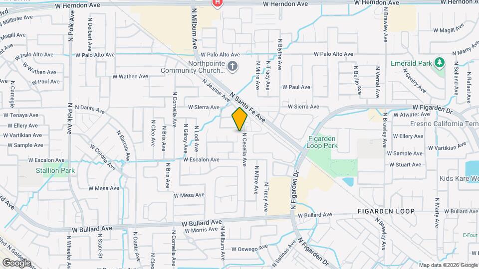 6298 N Katy Ln Map and Location Details