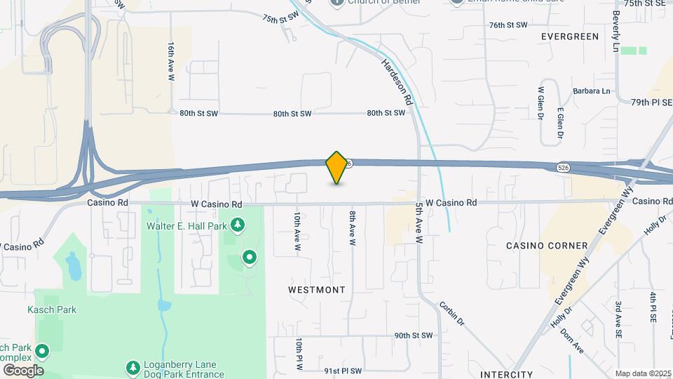 811-821 E Casino Rd Mapa y Detalles de la Ubicación